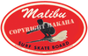 Malibu sticker