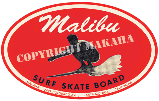 Malibu sticker